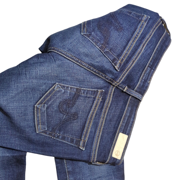 AG Adriano Goldschmied size 24 R color blue Jeans - Picture 3 of 6